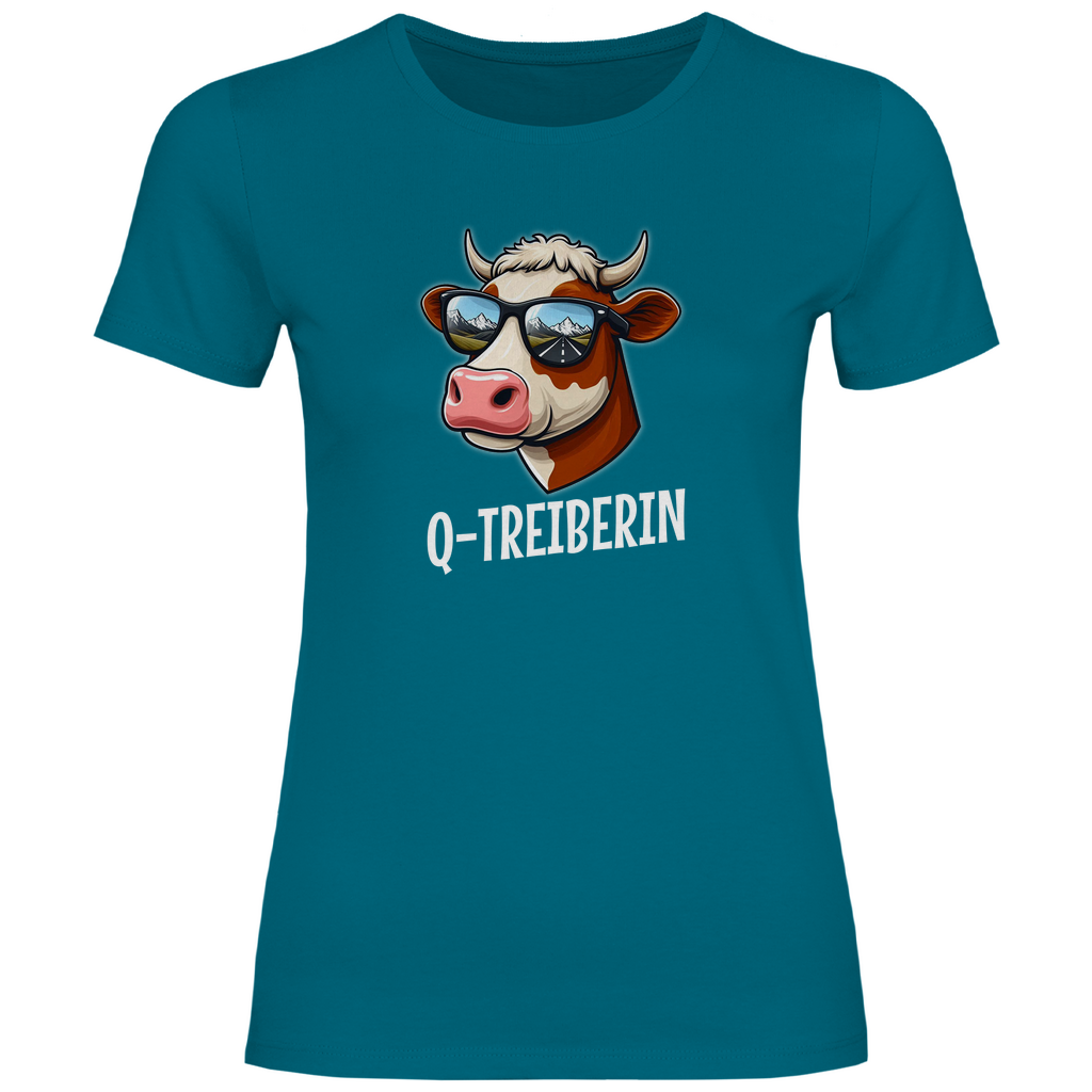 Q-Treiberin Frauen T-Shirt