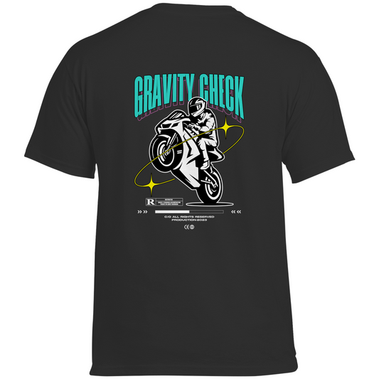 Gravity Check Motorrad T-Shirt