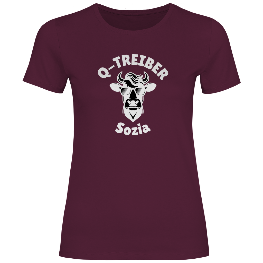 Q-Treiber Sozia Damen T-Shirt