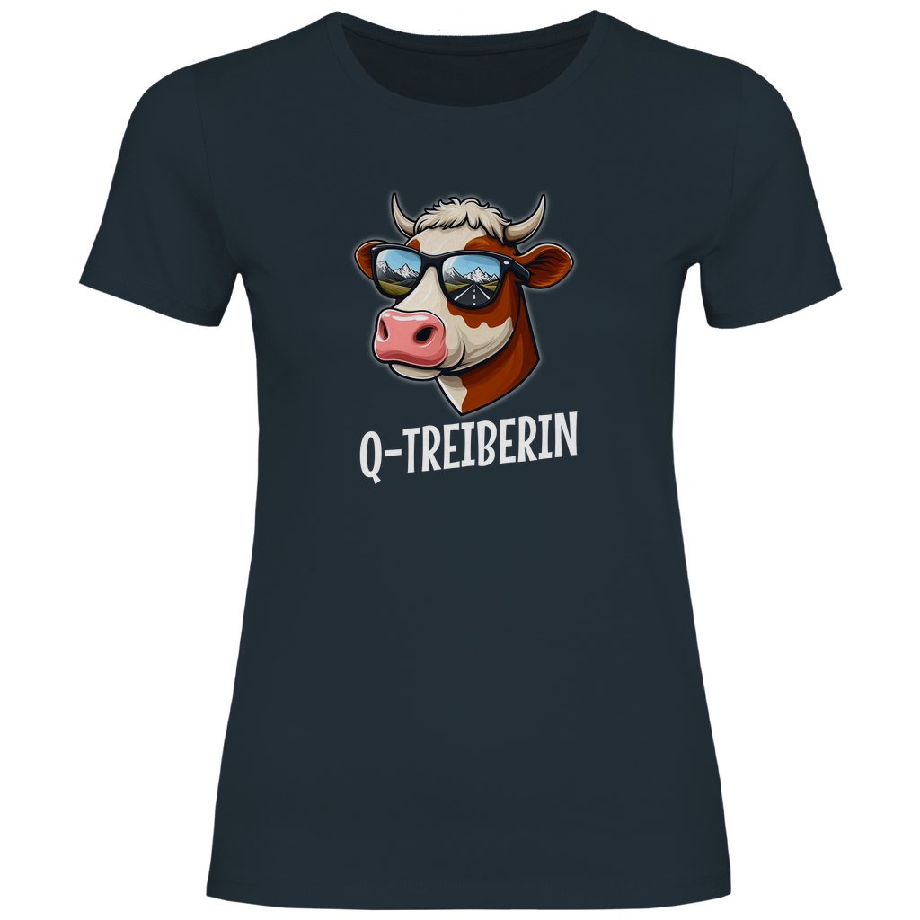 Q-Treiberin Frauen T-Shirt