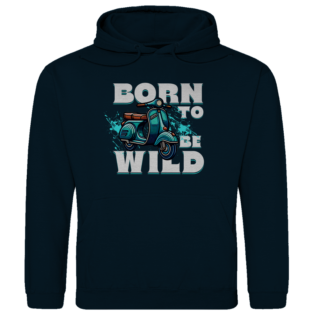 Born to be wild Vespa Hoodie