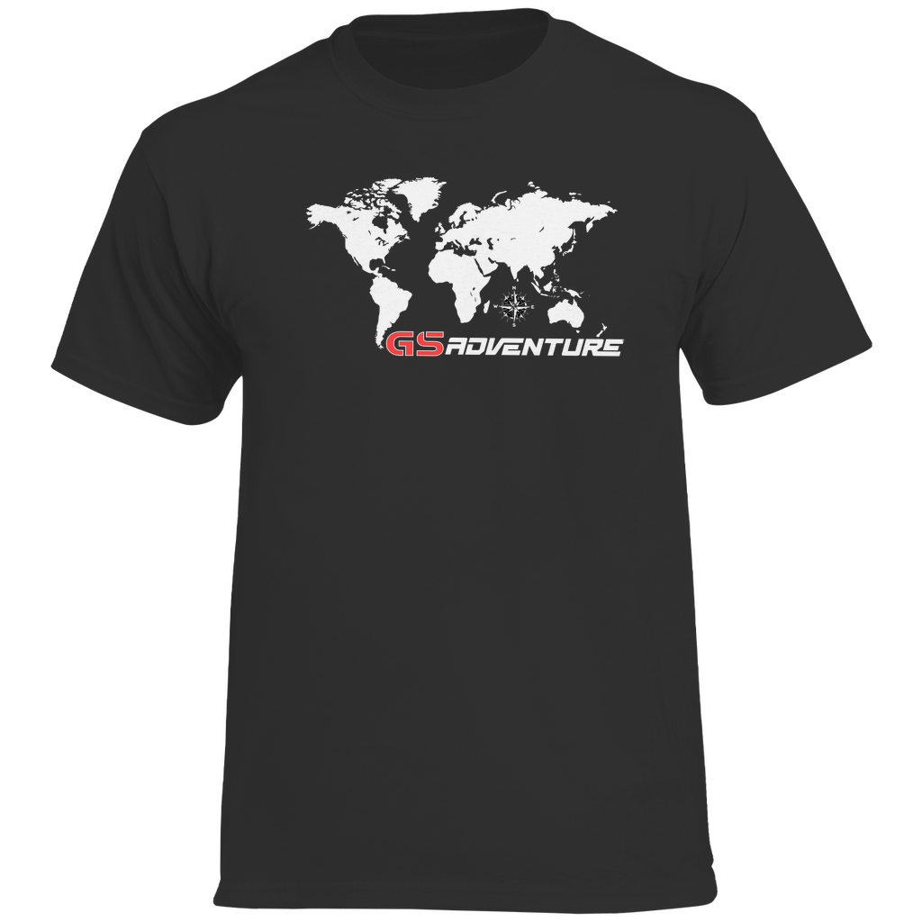 Weltkarte GS Adventure T-Shirt