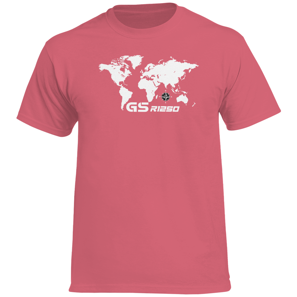 Weltkarte GS 1250 T-Shirt