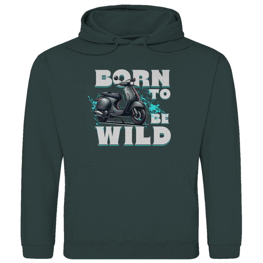 BORN TO BE WILD Vespa GTS Hoodie