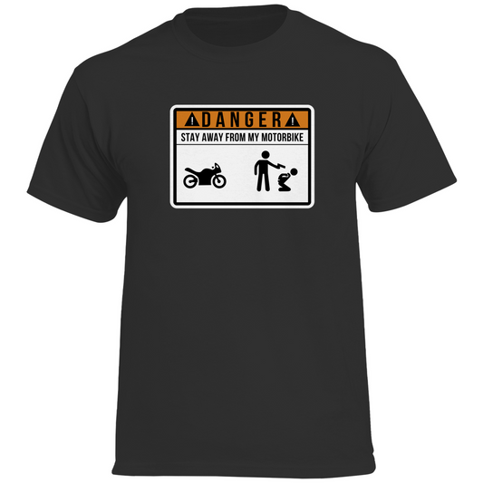 Danger Motorrad T-Shirt