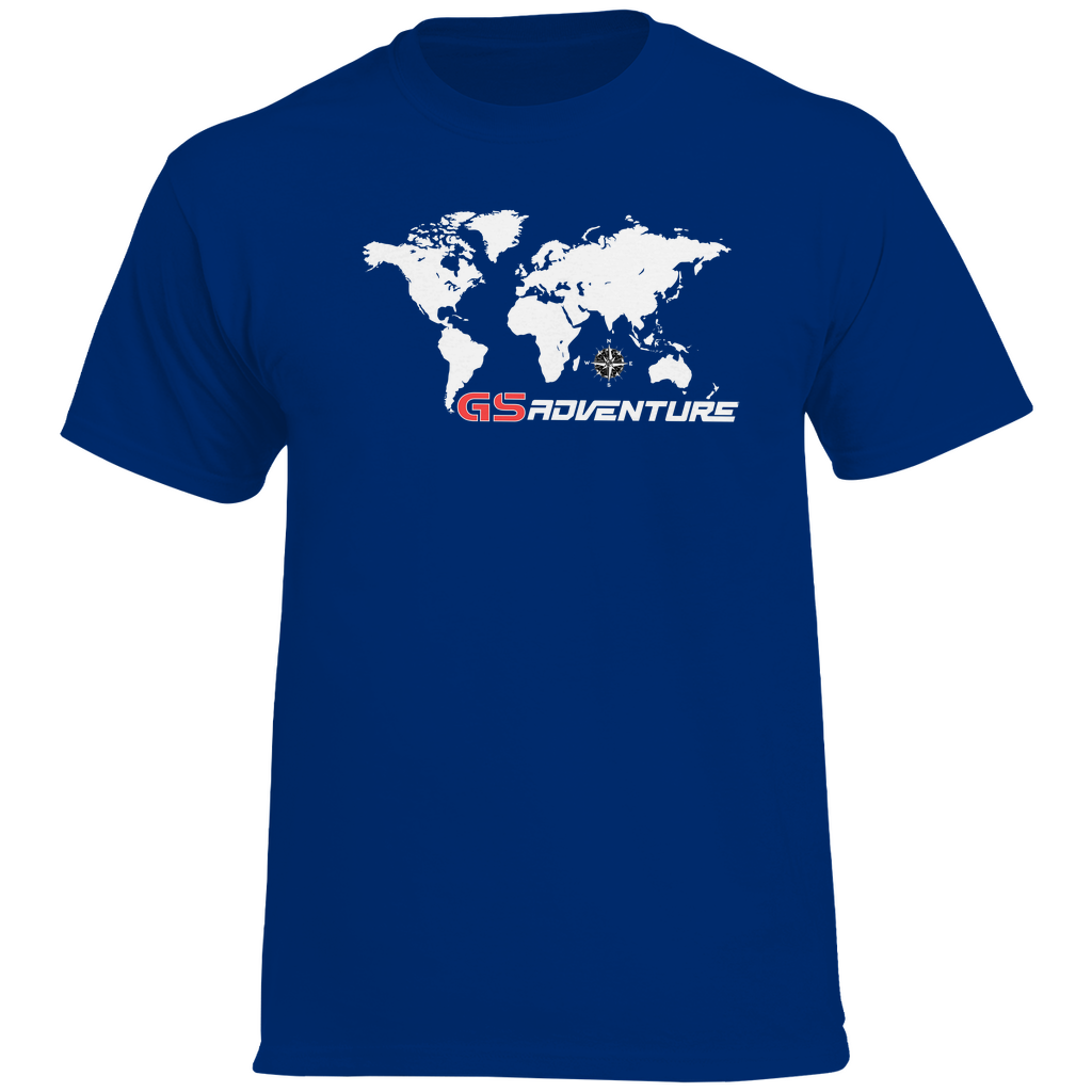 Weltkarte GS Adventure T-Shirt