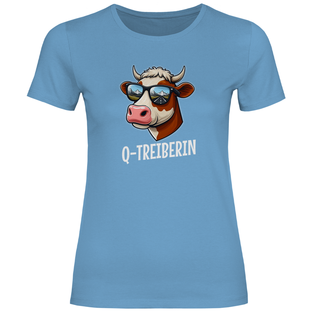 Q-Treiberin Frauen T-Shirt