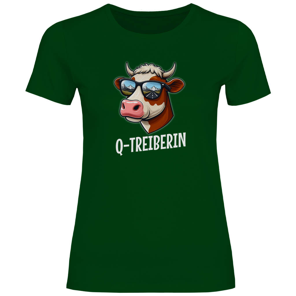 Q-Treiberin Frauen T-Shirt
