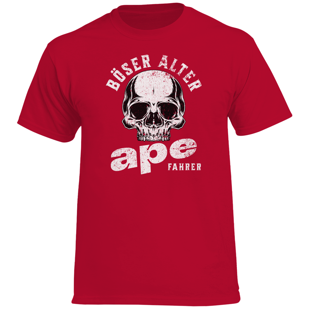 T-Shirt Böser alter Ape Fahrer