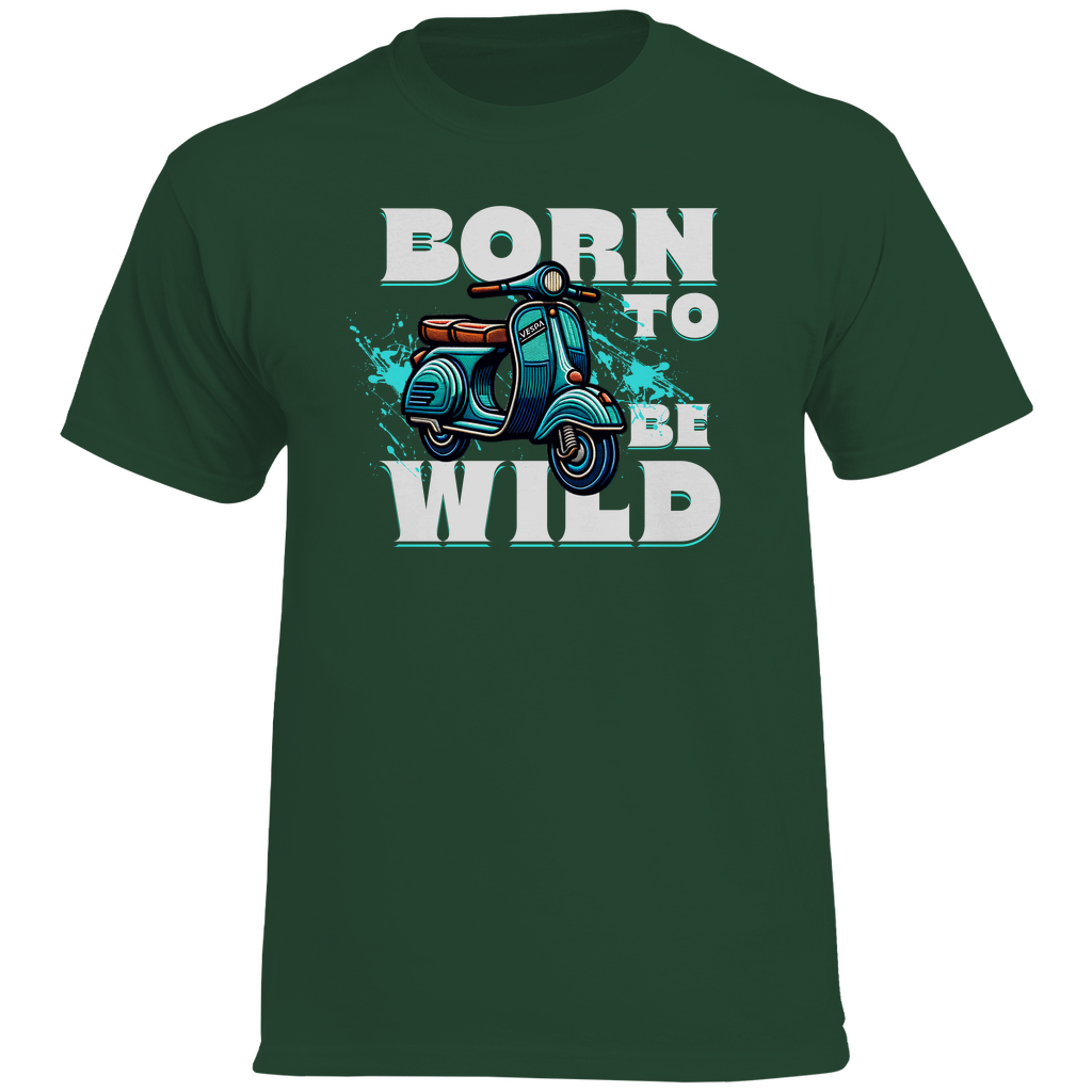 Born to be wild Vespa T-Shirt
