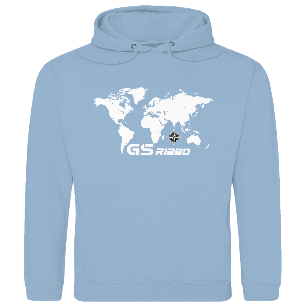 Weltkarte GS 1250 Hoodie