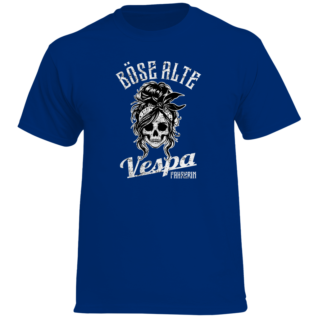 Böse alte Vespa fahrerin Unisex