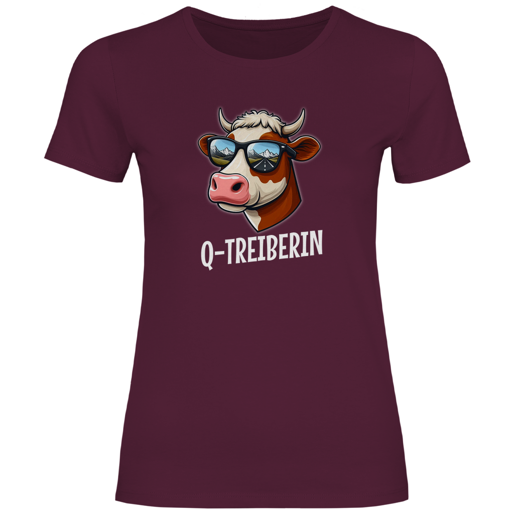 Q-Treiberin Frauen T-Shirt