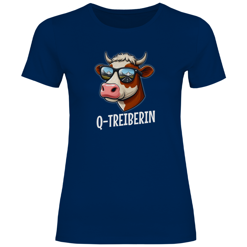 Q-Treiberin Frauen T-Shirt
