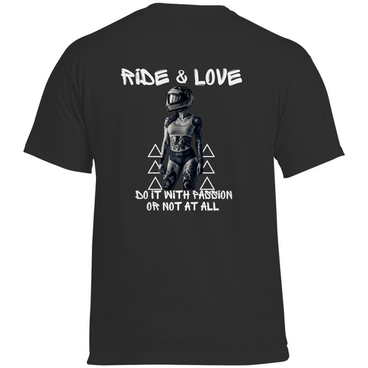 Ride & Love 2 | Motorrad T-Shirt