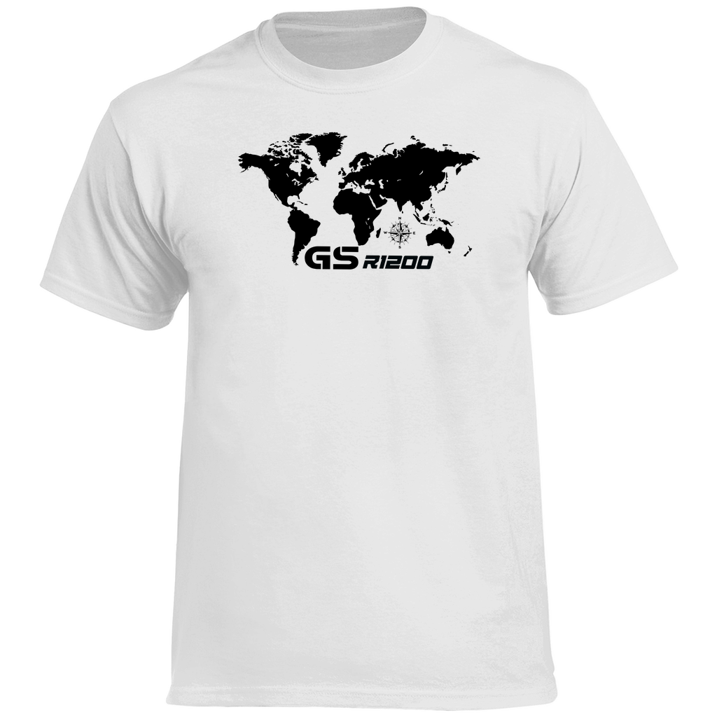 Weltkarte GS 1200 T-Shirt