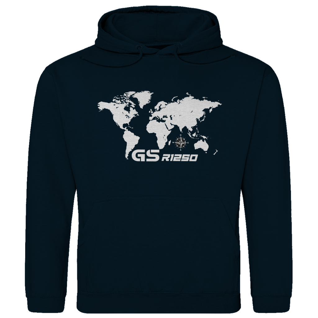 Weltkarte GS 1250 Hoodie