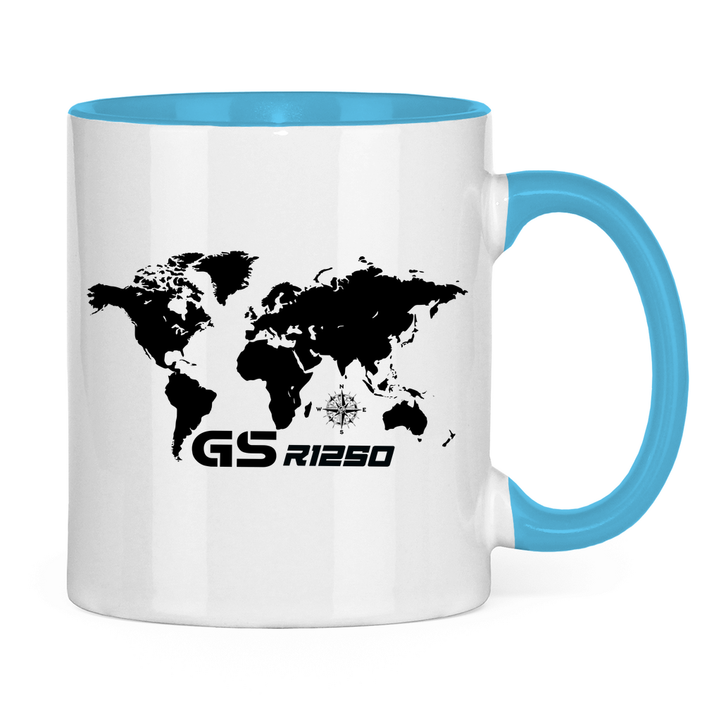 Tasse Weltkarte GS 1250