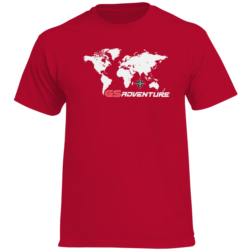 Weltkarte GS Adventure T-Shirt