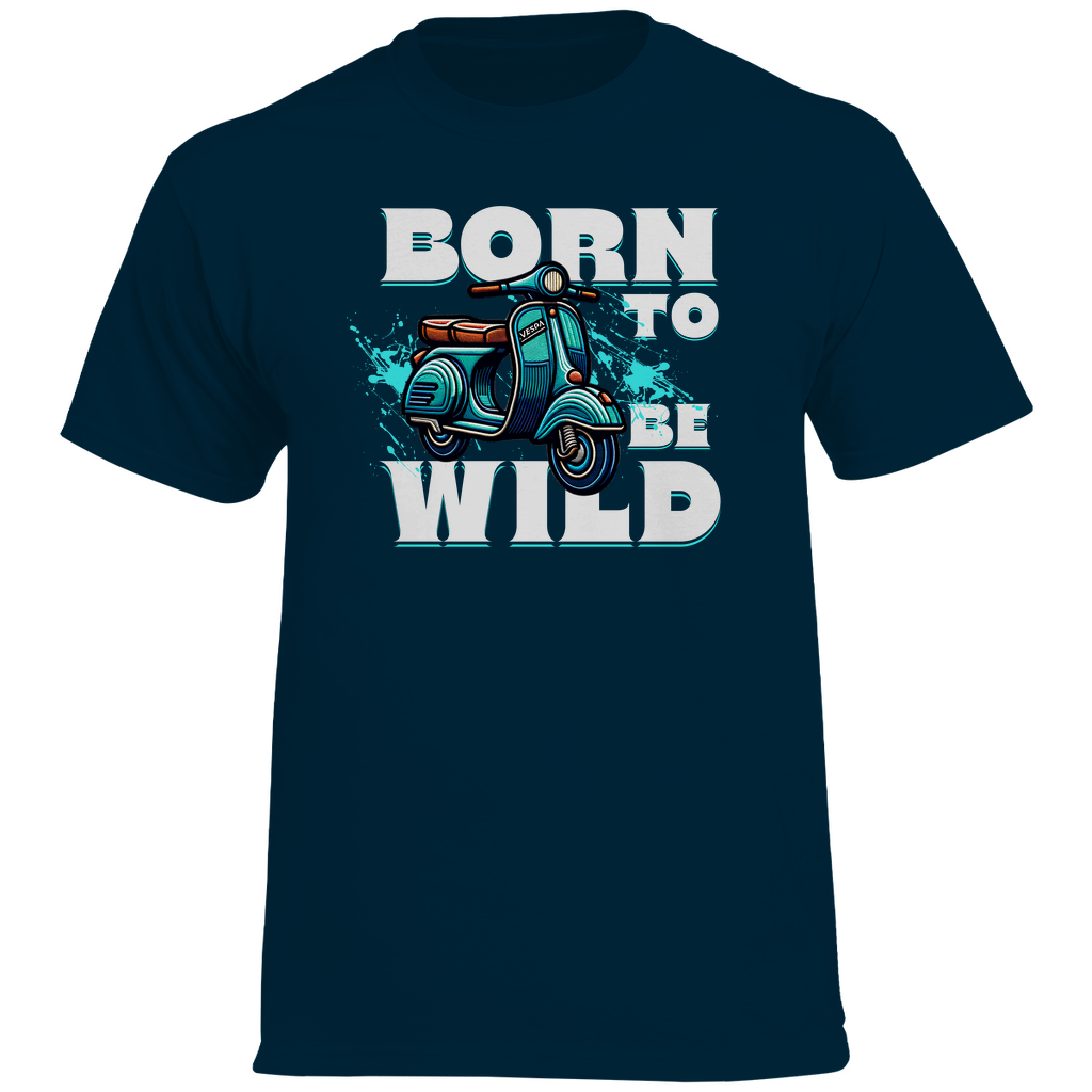 Born to be wild Vespa T-Shirt