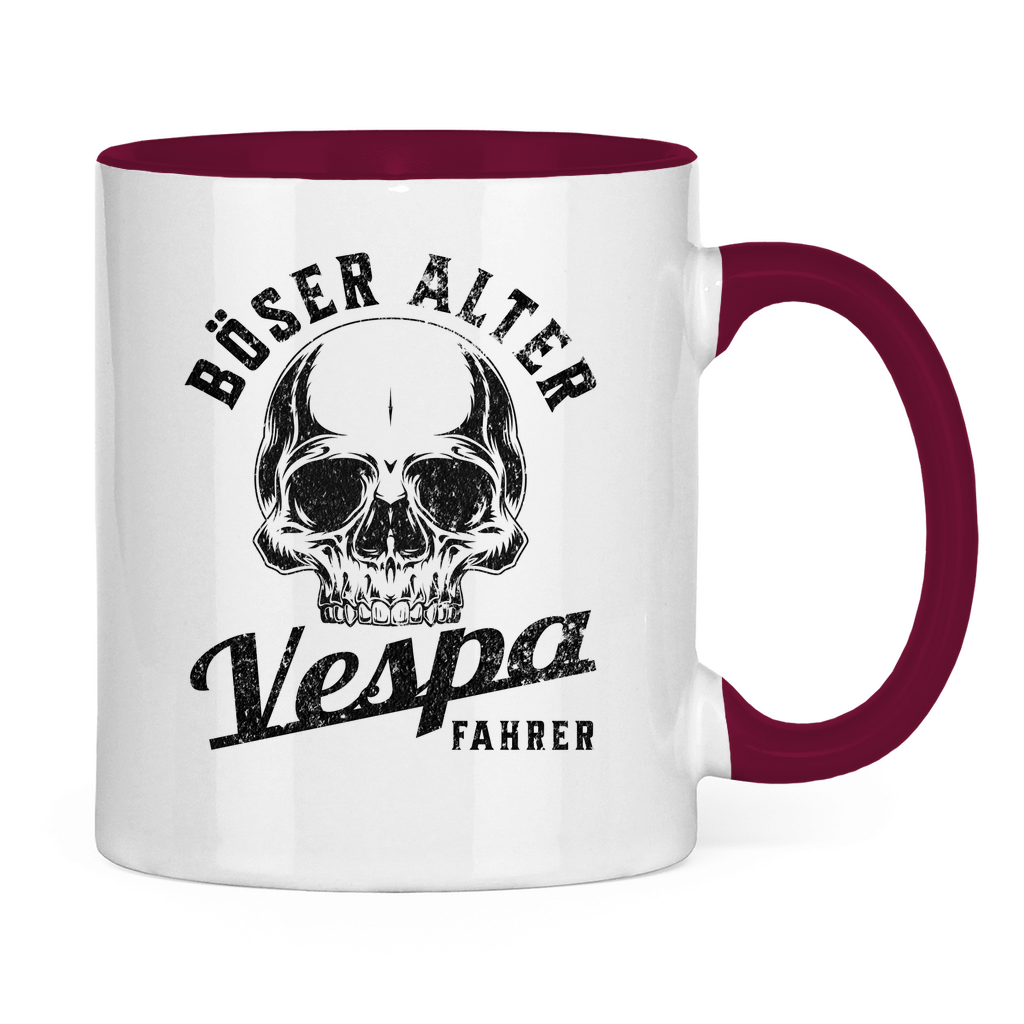 Tasse Böser alter Vespa Fahrer