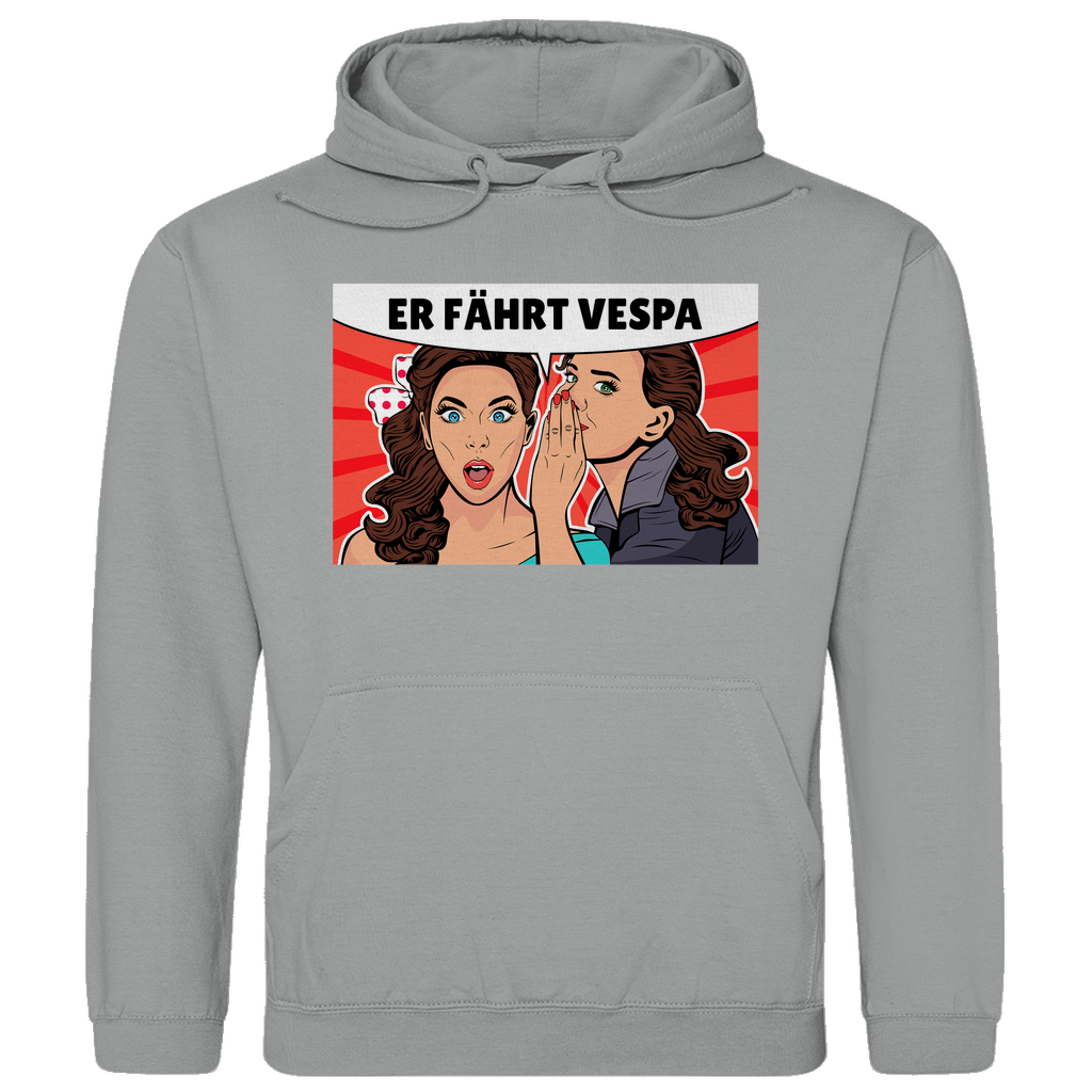 Er fährt Vespa Hoodie