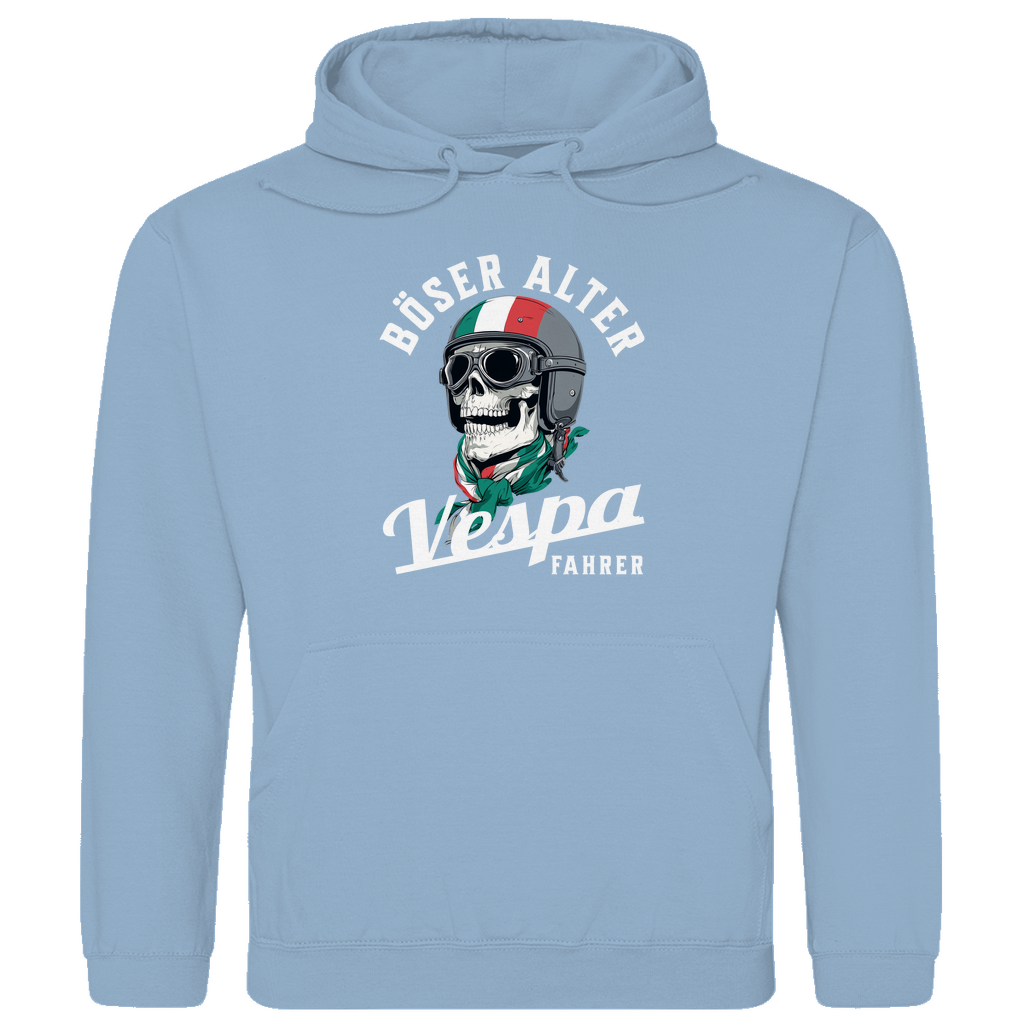 Böser alter Vespa Fahrer Hoodie - Italy Style