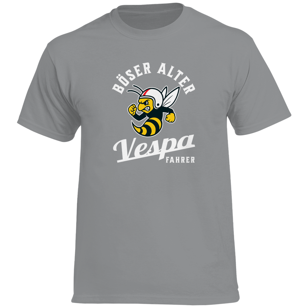 T-Shirt Böser alter Vespa Fahrer Wespe 2