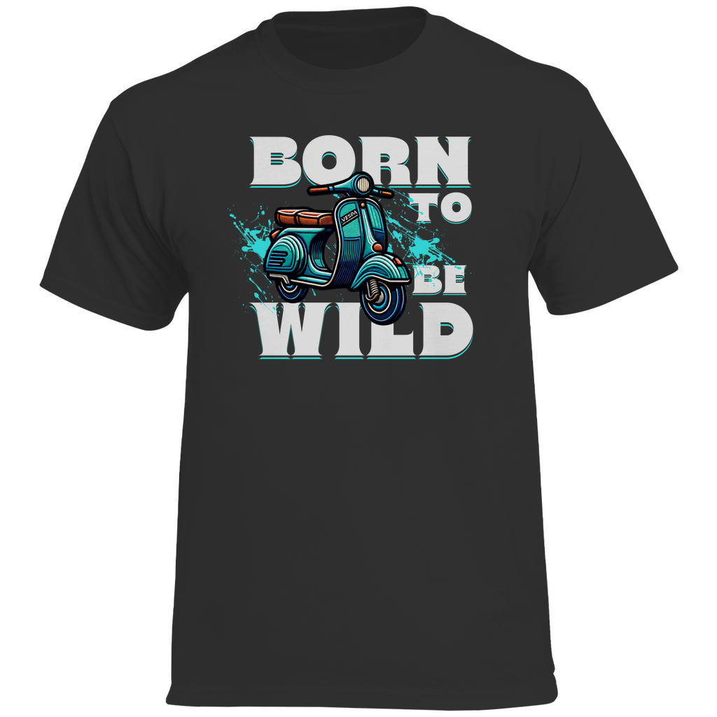 Born to be wild Vespa T-Shirt