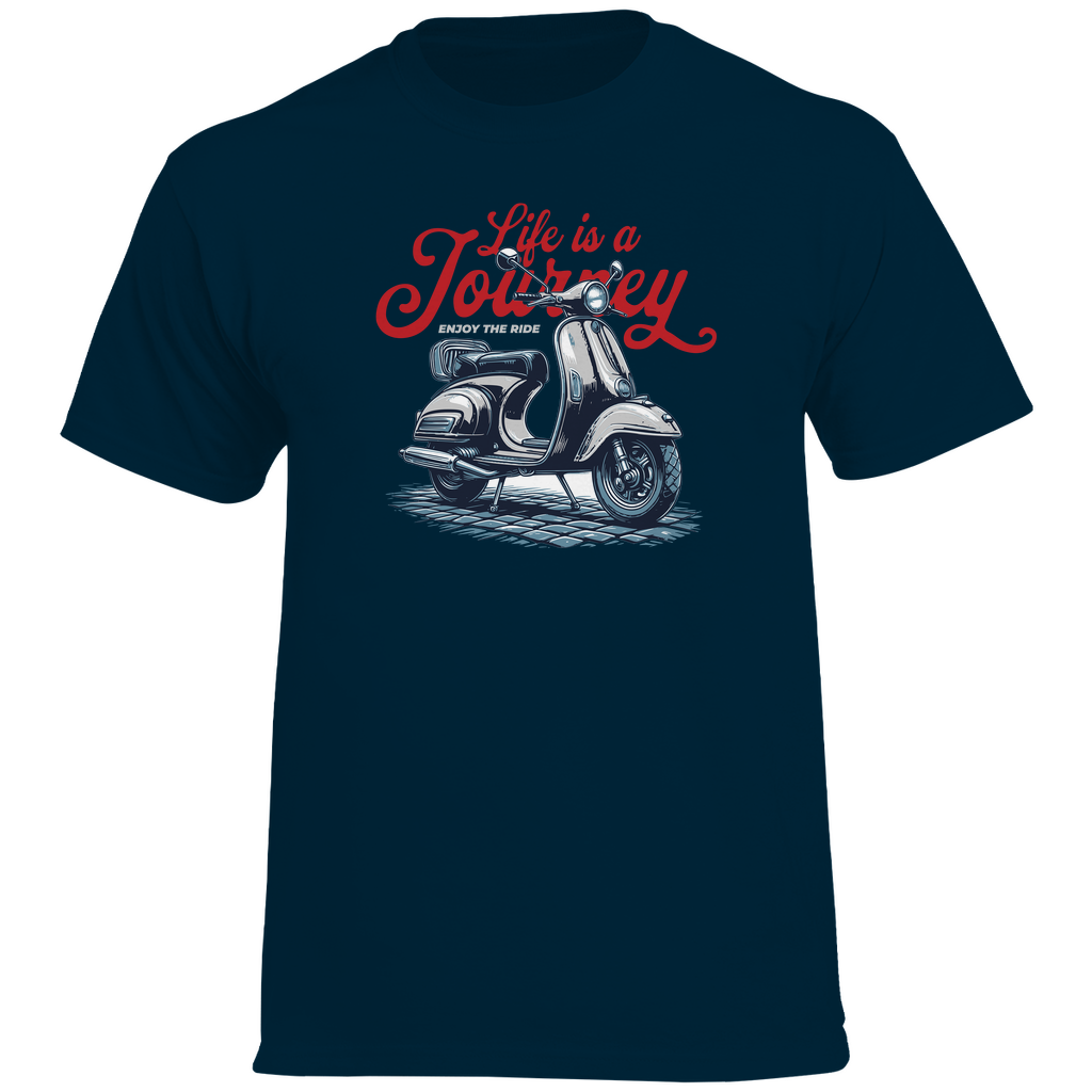 Life is a Journey Vespa T-Shirt