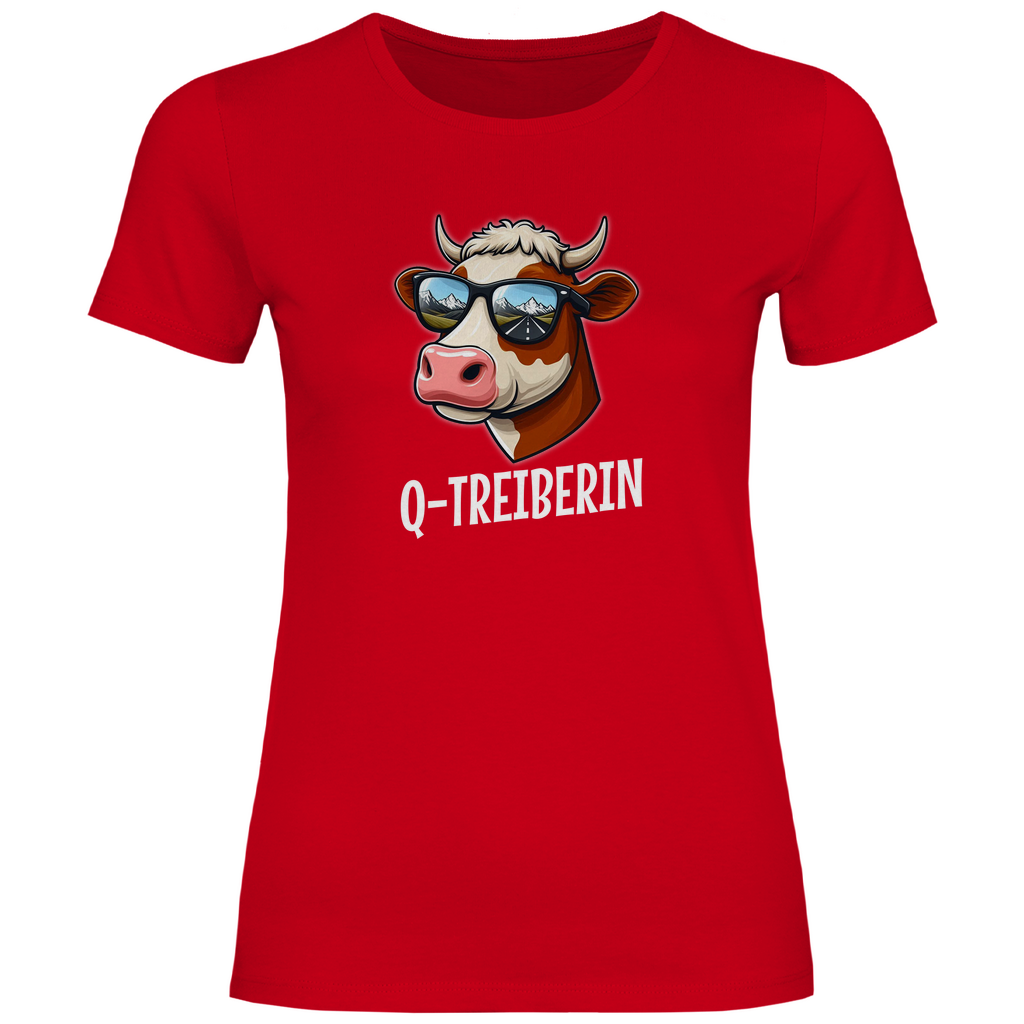 Q-Treiberin Frauen T-Shirt