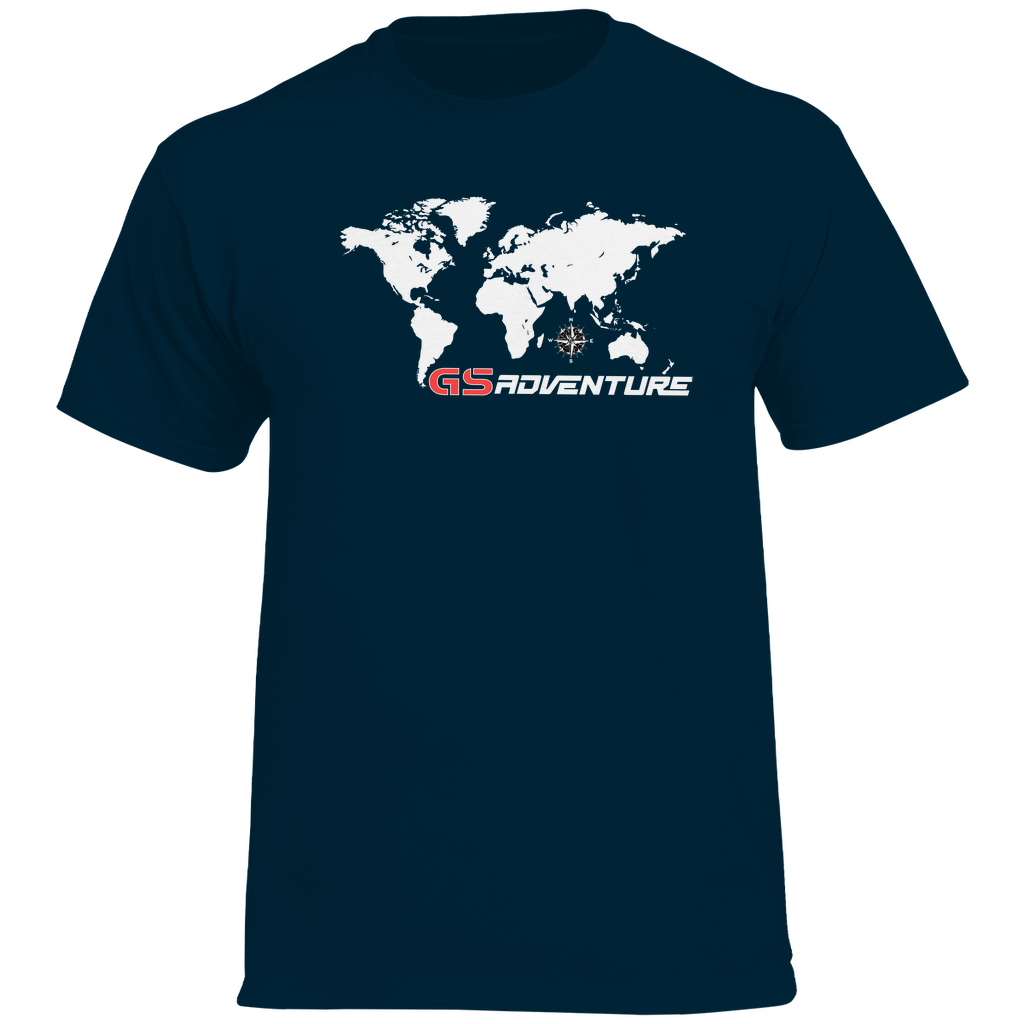 Weltkarte GS Adventure T-Shirt