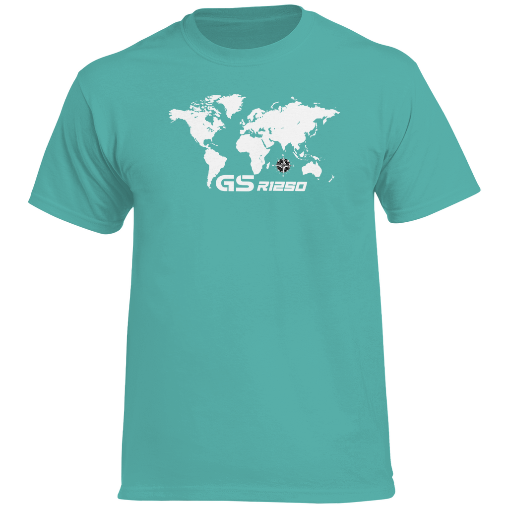 Weltkarte GS 1250 T-Shirt