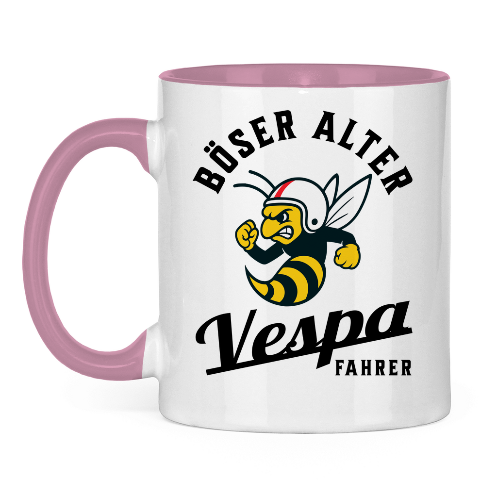 Tasse Böser alter Vespa Fahrer Wespe