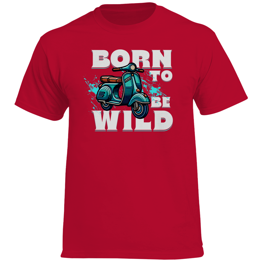Born to be wild Vespa T-Shirt