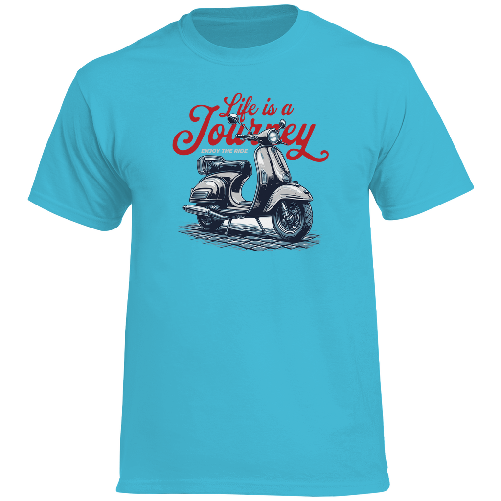 Life is a Journey Vespa T-Shirt