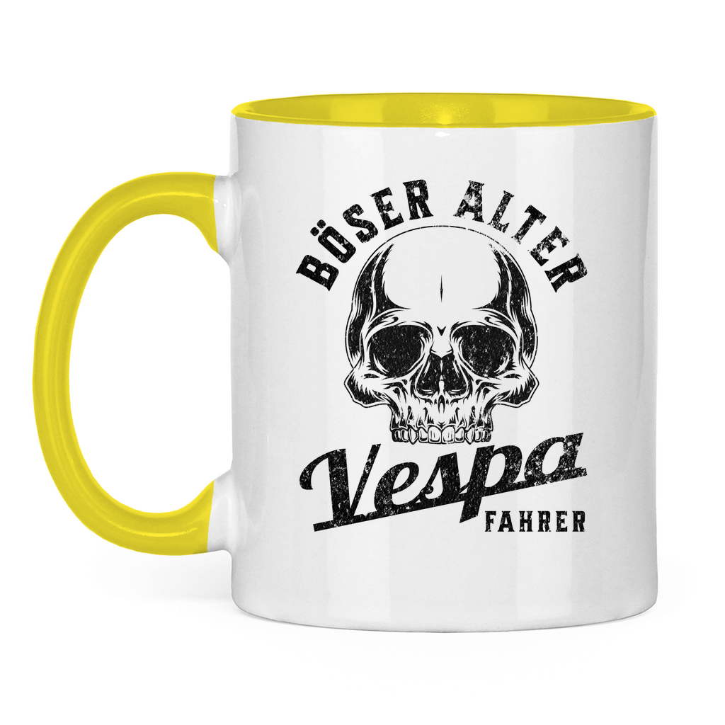 Tasse Böser alter Vespa Fahrer