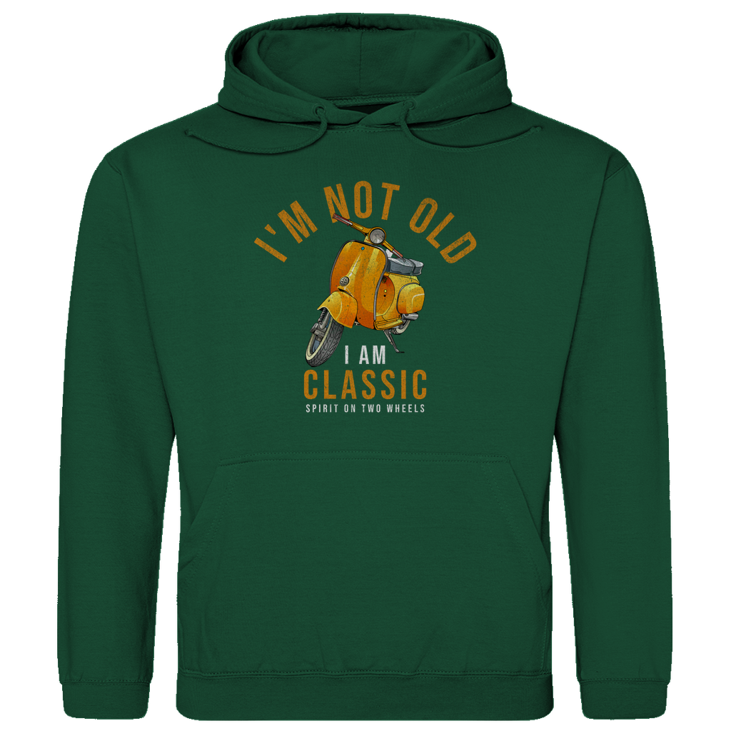 I'm not old Vespa Hoodie
