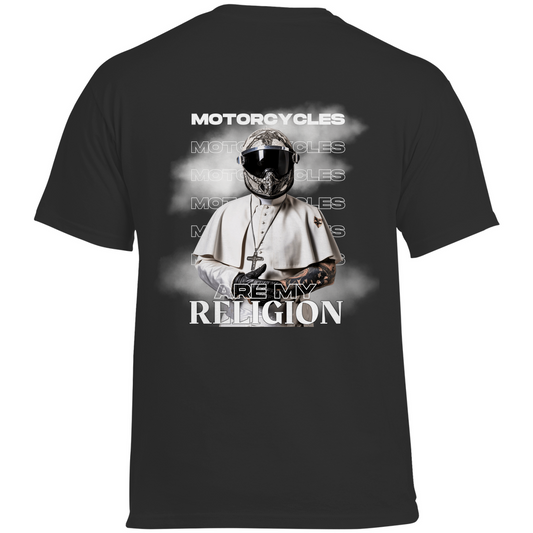 Religion Motorrad T-Shirt