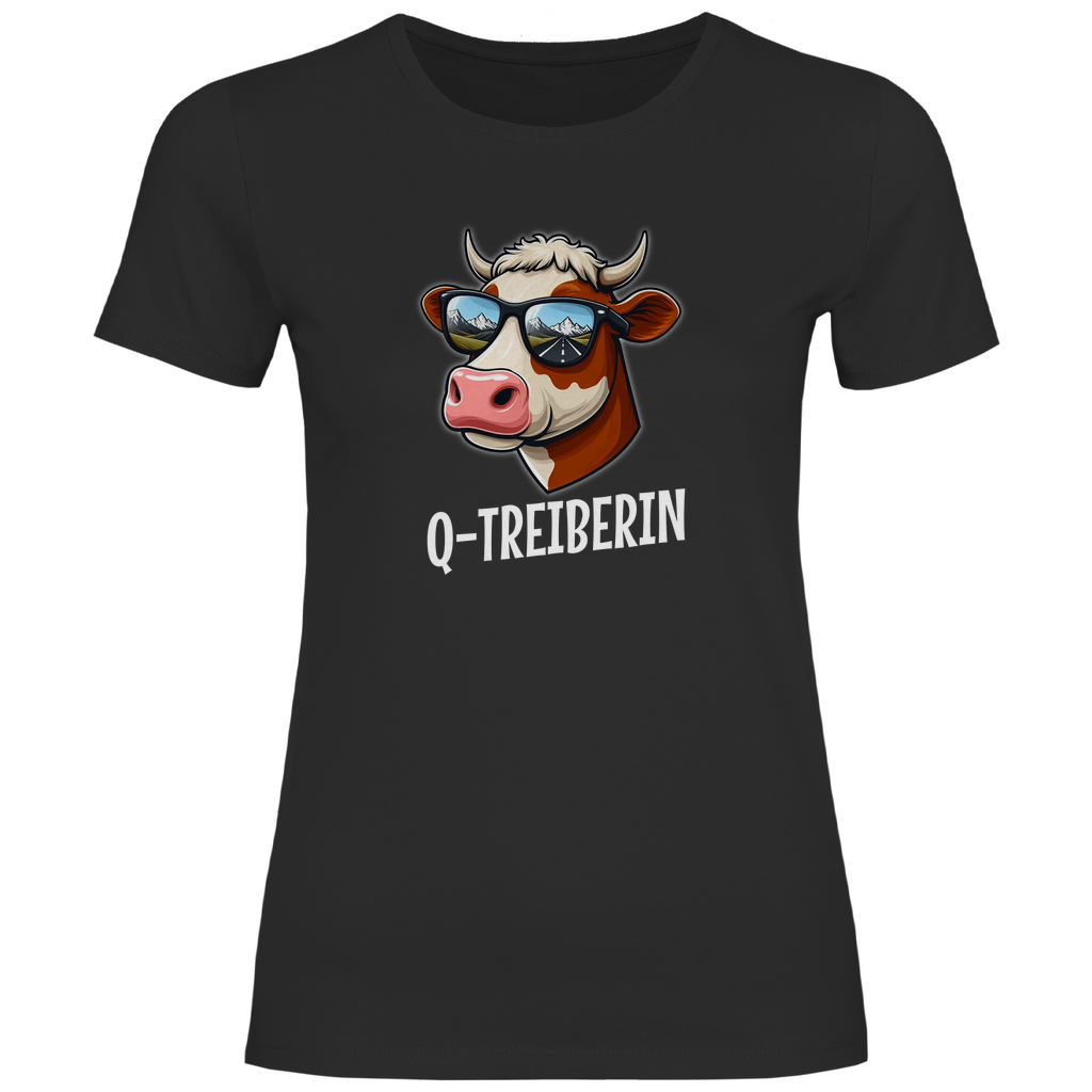 Q-Treiberin Frauen T-Shirt