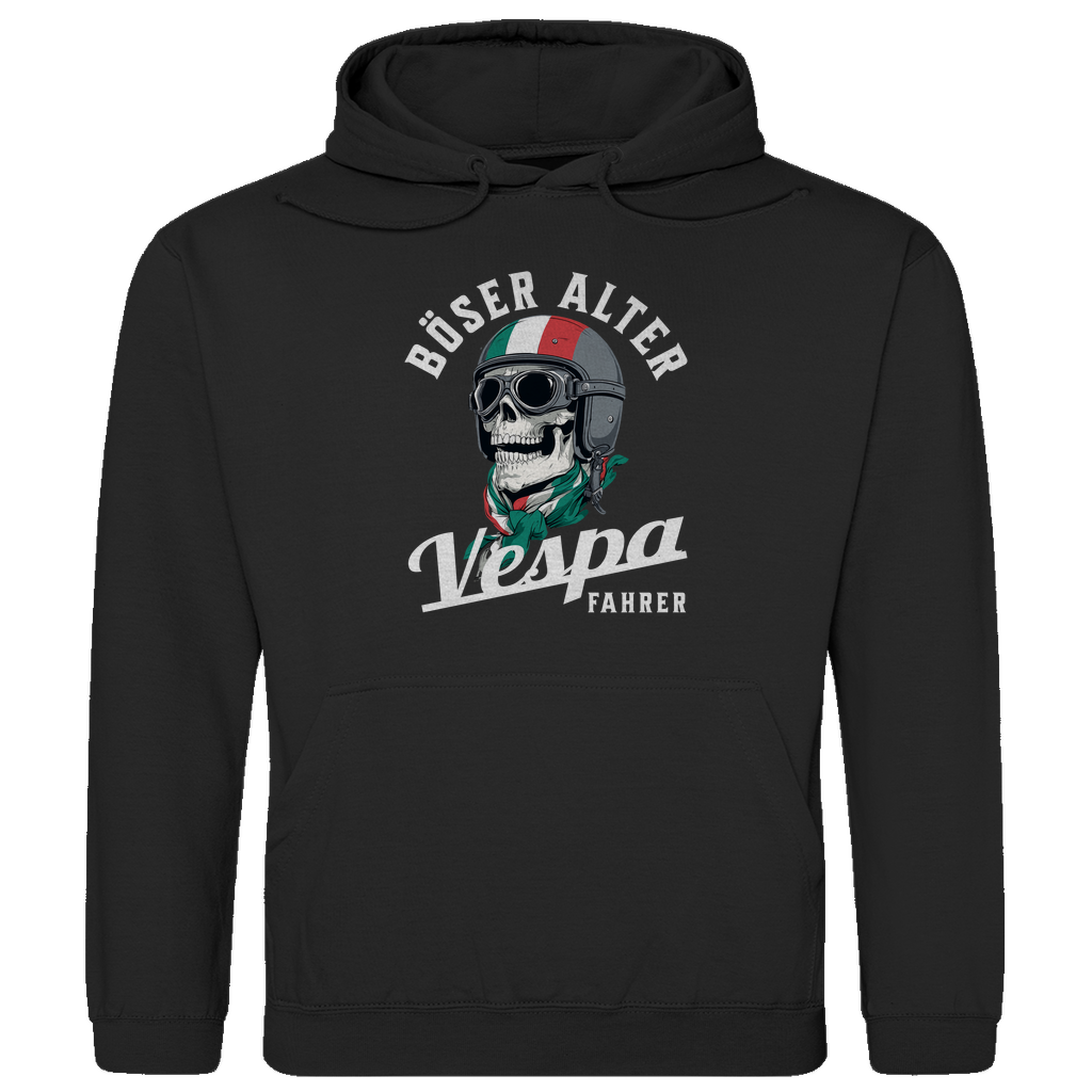 Böser alter Vespa Fahrer Hoodie - Italy Style