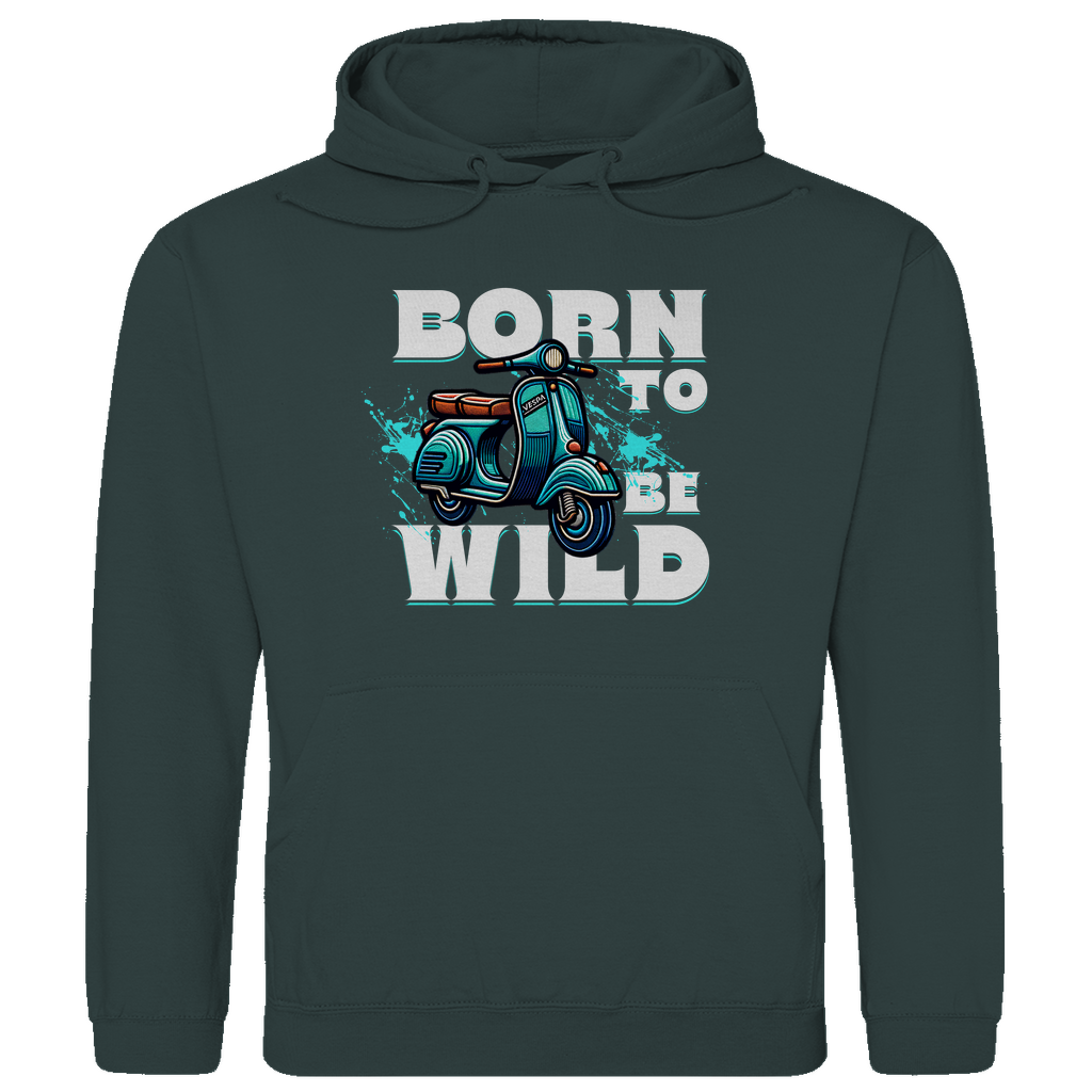 Born to be wild Vespa Hoodie