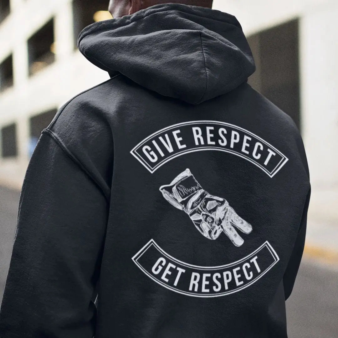 GET RESPECT | Motorrad Hoodie Motogorilla