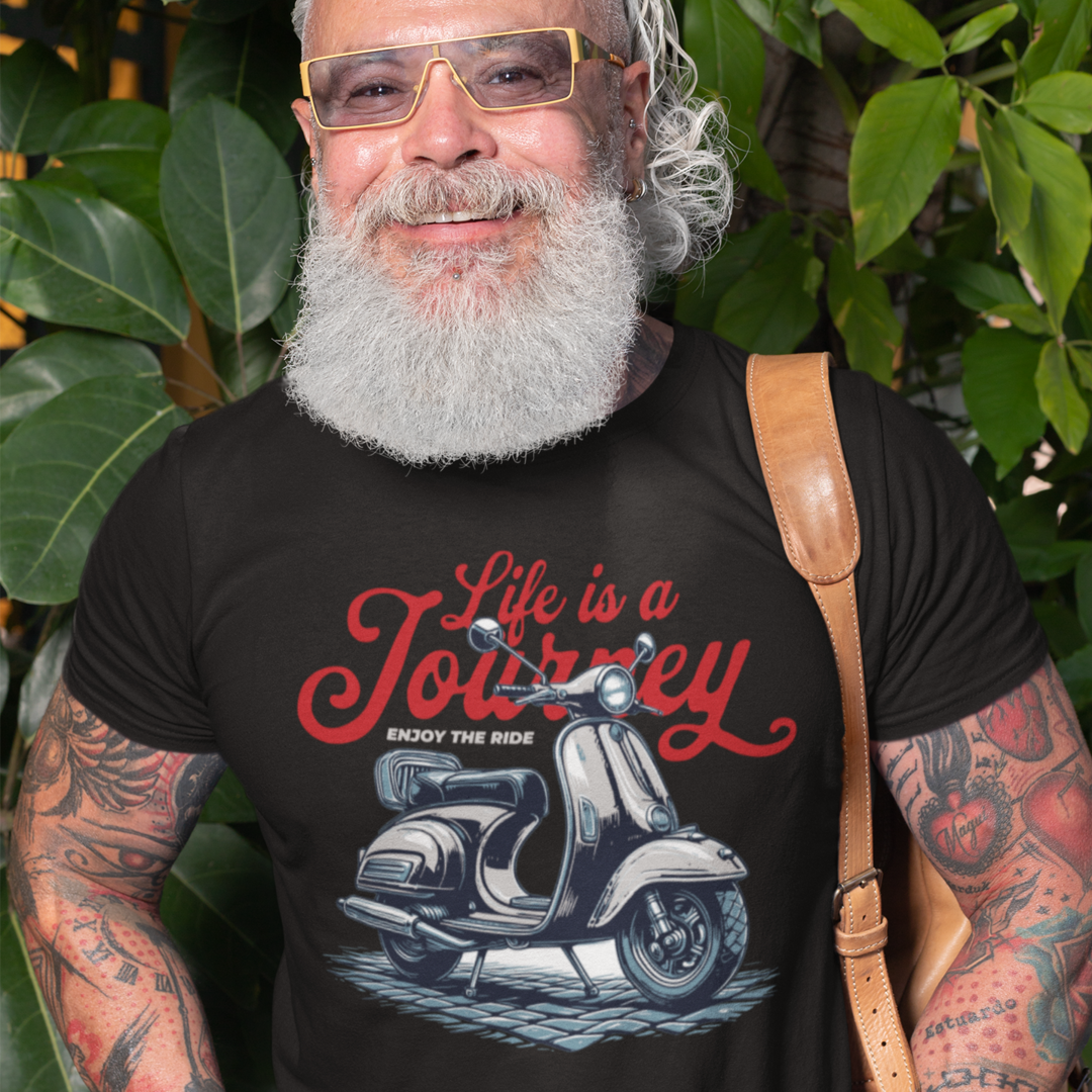 Life is a Journey Vespa T-Shirt