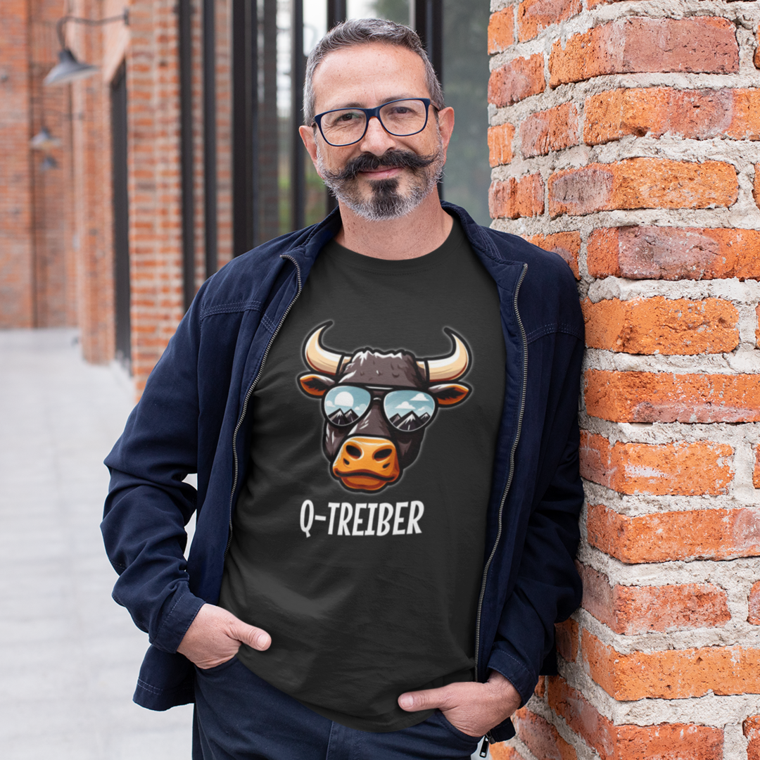 GS Q-Treiber T-Shirt - Black - M