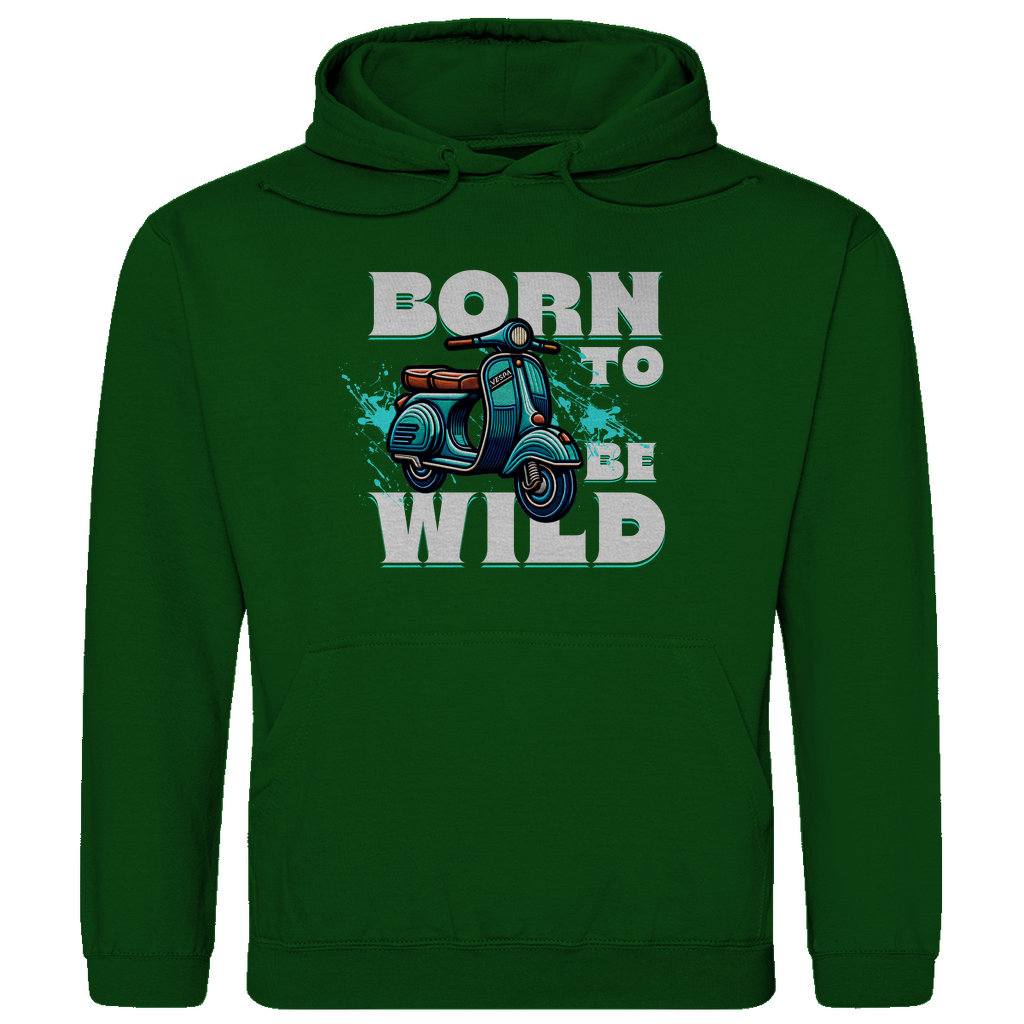 Born to be wild Vespa Hoodie