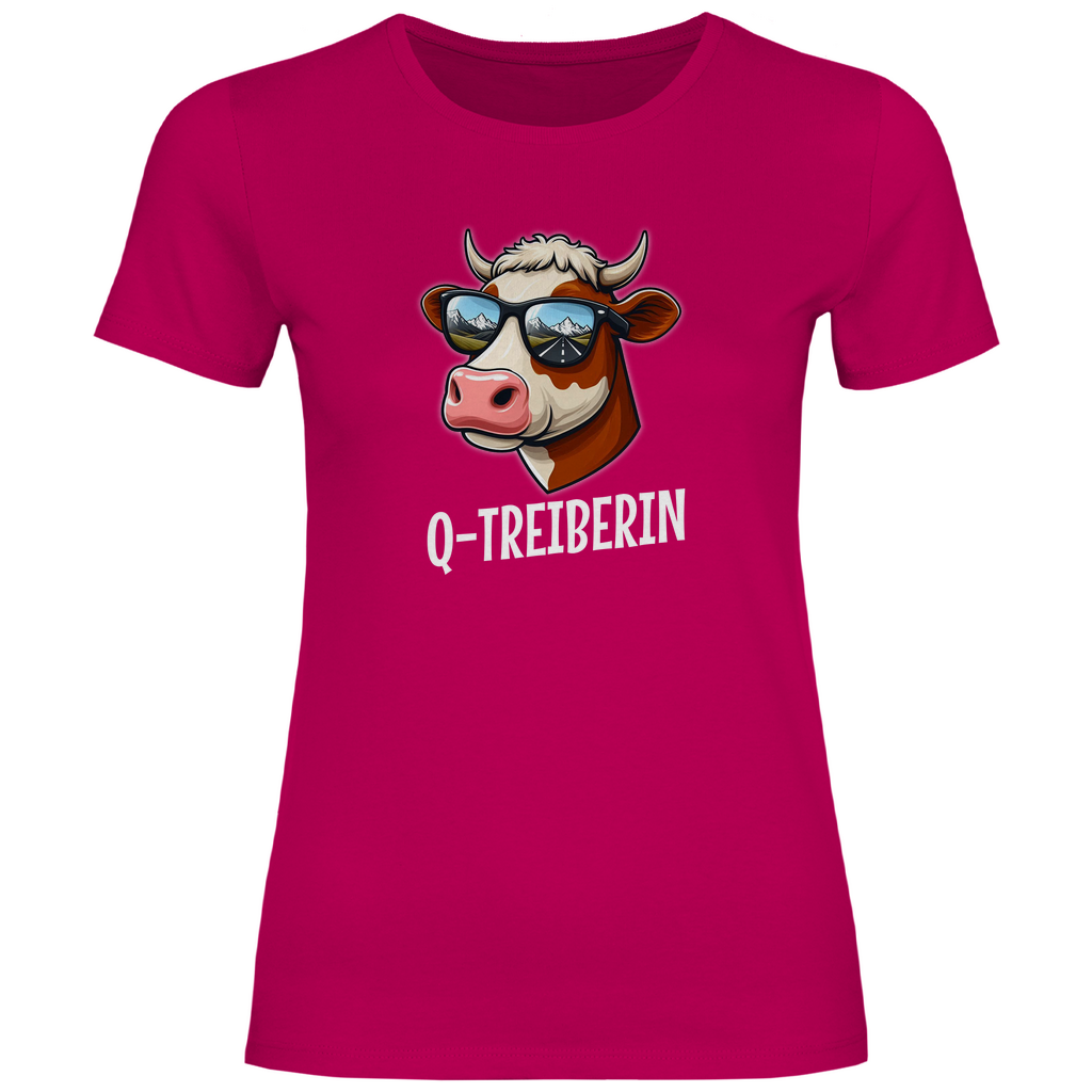 Q-Treiberin Frauen T-Shirt