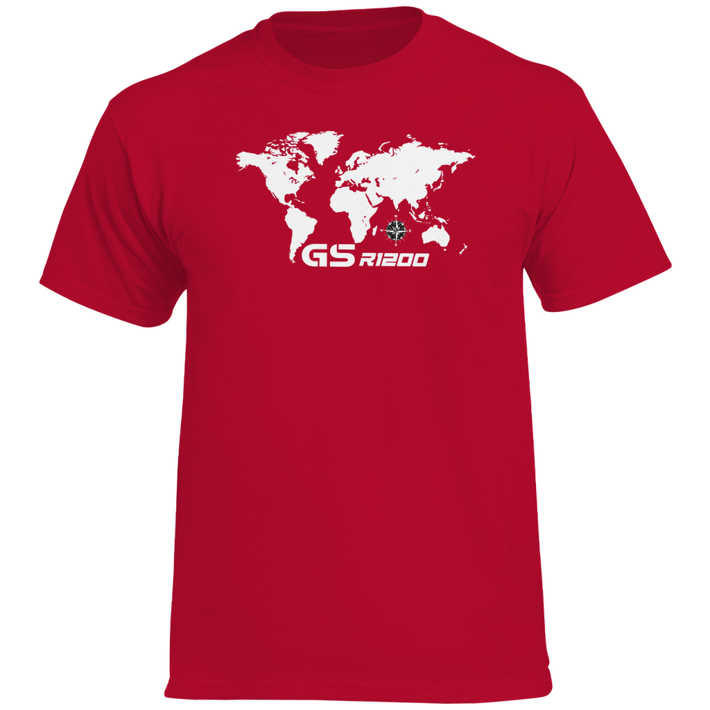 Weltkarte GS 1200 T-Shirt