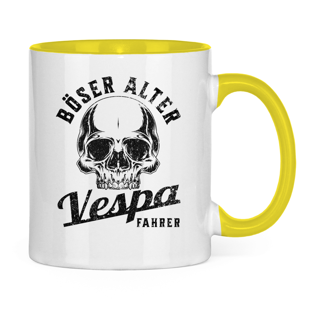 Tasse Böser alter Vespa Fahrer
