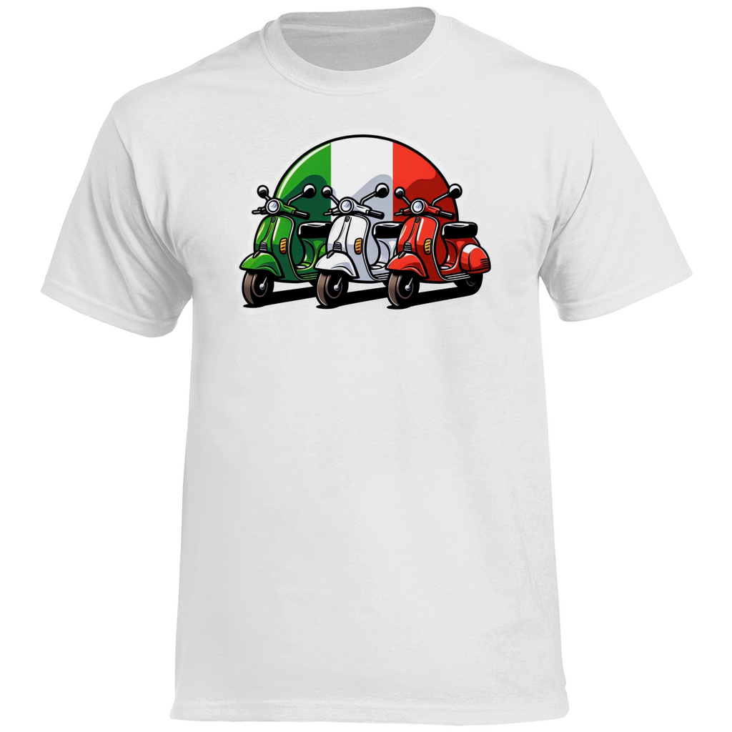 Italy Flagge Vespa T-Shirt